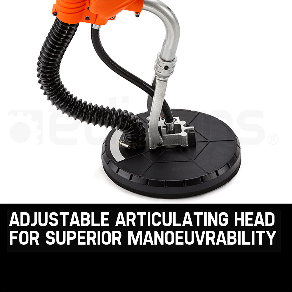 Dustless Drywall Sander with 1.83m Telescopic Handle & 30L Vacuum Combo