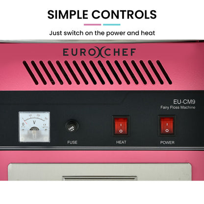 Commercial Cotton Candy Maker with 0.52m Bowl & Impact-Resistant Cover, 1100W