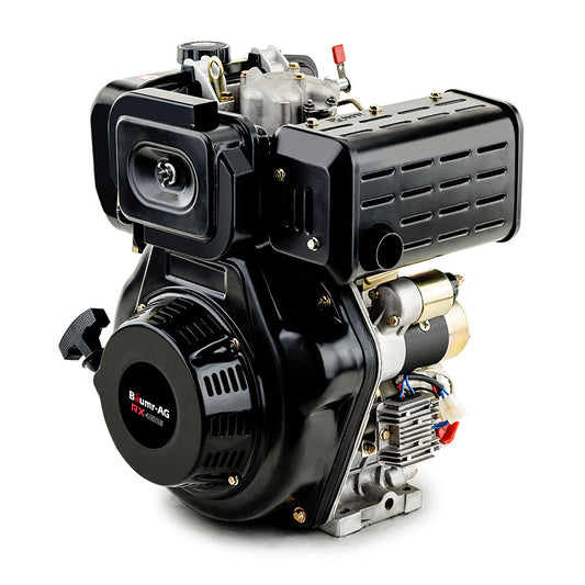 10HP Diesel Stationary Engine Electric Start OHV Replacement Motor (7.5 kW)