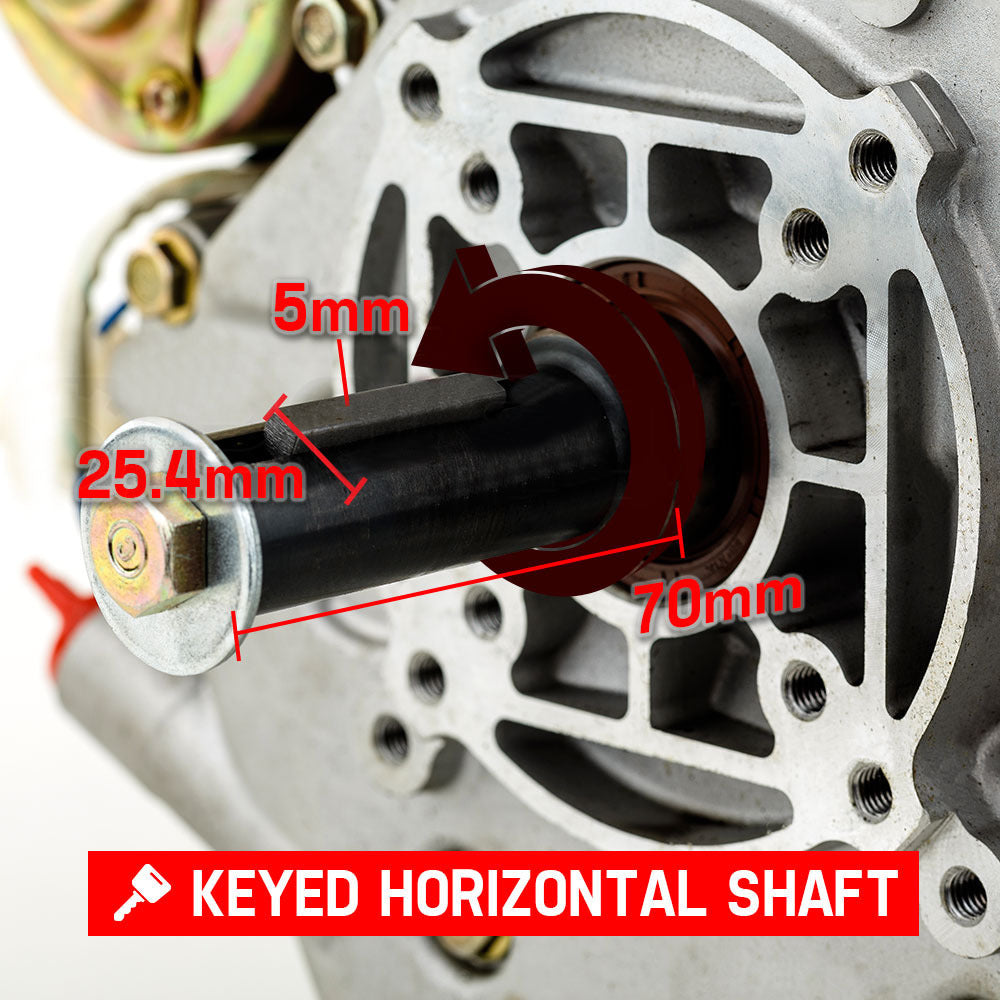 10HP Diesel Stationary Engine Electric Start OHV Replacement Motor (7.5 kW)