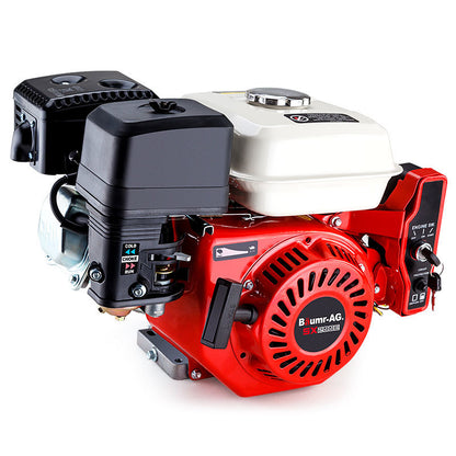 6.5HP Petrol Engine OHV Motor with Electric Start & Recoil - 0.16m Shaft