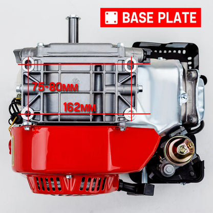 6.5HP Petrol Stationary Engine, 4-Stroke OHV, 0.1m Shaft, Recoil Start