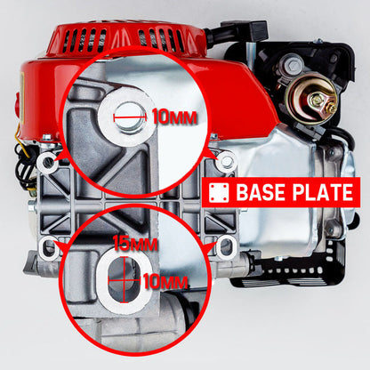 6.5HP Petrol Stationary Engine, 4-Stroke OHV, 0.1m Shaft, Recoil Start