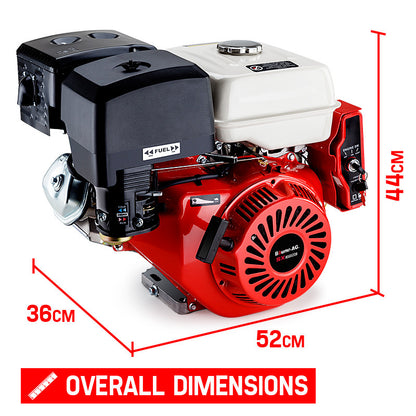 13HP Petrol Stationary Engine 4-Stroke with Electric Start, 0.33m Shaft