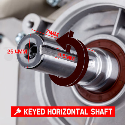 13HP Petrol Stationary Engine 4-Stroke OHV Motor with Horizontal Shaft