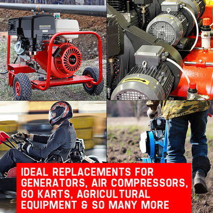 16HP 4-Stroke Petrol Engine with Horizontal Shaft - Compact and Efficient