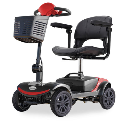 Compact Electric Mobility Scooter with Adjustable Features, 25km Range, 120kg Capacity