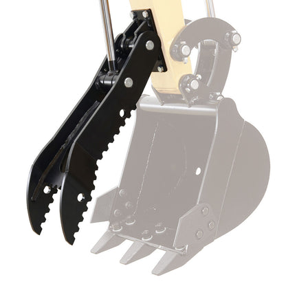 Hydraulic Thumb for Mini Excavator, Heavy-duty and Precision Bulk Material Handling, Versatile Multi-use