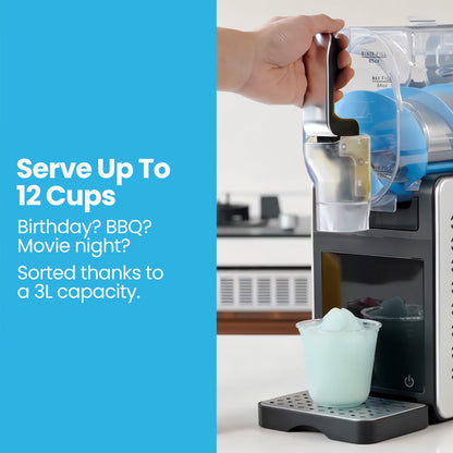 3L Slushie Frozen Drink Maker, Home Slush Machine, Fast Chilling, Easy Digital Controls