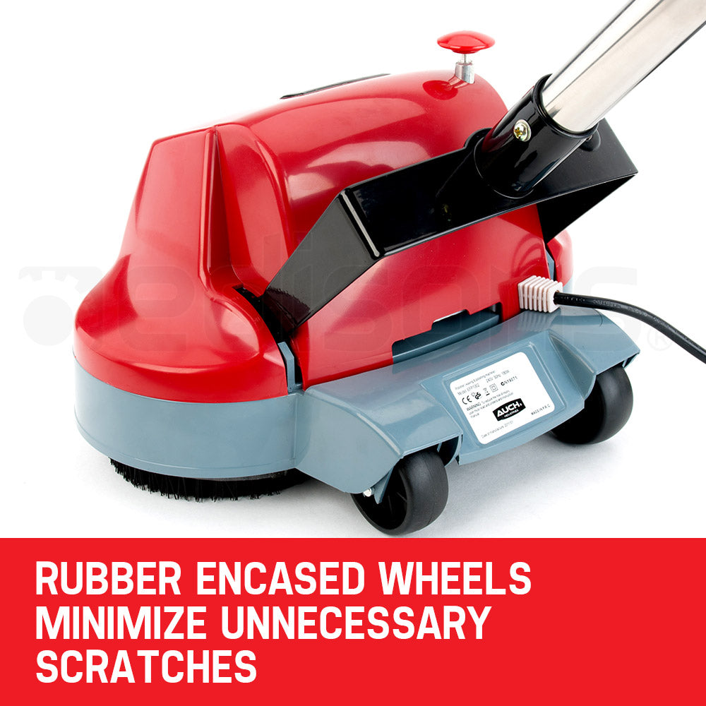 Multi-Surface 5-in-1 Floor Polisher with Dual 0.4m Heads & Cleaning Accessories