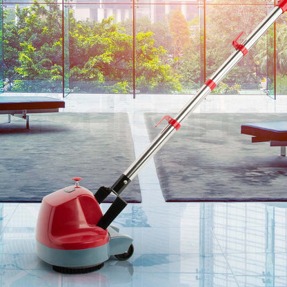 Multi-Surface 5-in-1 Floor Polisher with Dual 0.4m Heads & Cleaning Accessories