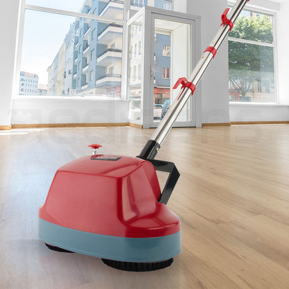 Multi-Surface 5-in-1 Floor Polisher with Dual 0.4m Heads & Cleaning Accessories