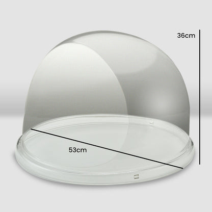 Commercial Cotton Candy Machine Bubble Cover, 0.52m Diameter, Easy Clean