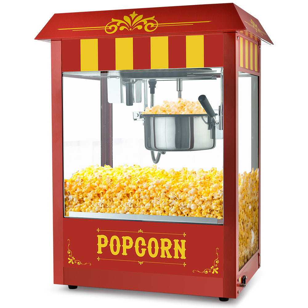 Commercial Electric Popcorn Maker with 1.44m Heating Power and 226g Kettle
