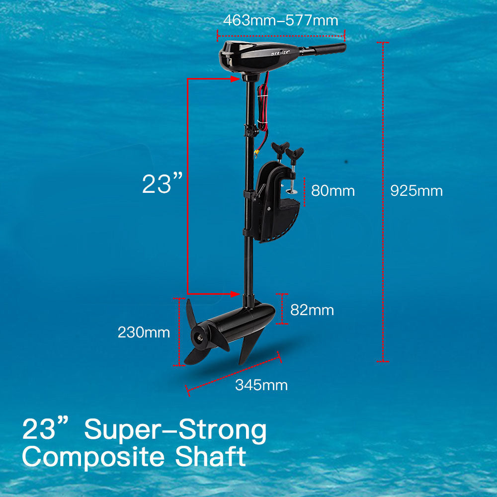 90kg Electric Trolling Motor for Inflatable Boats and Fishing Crafts