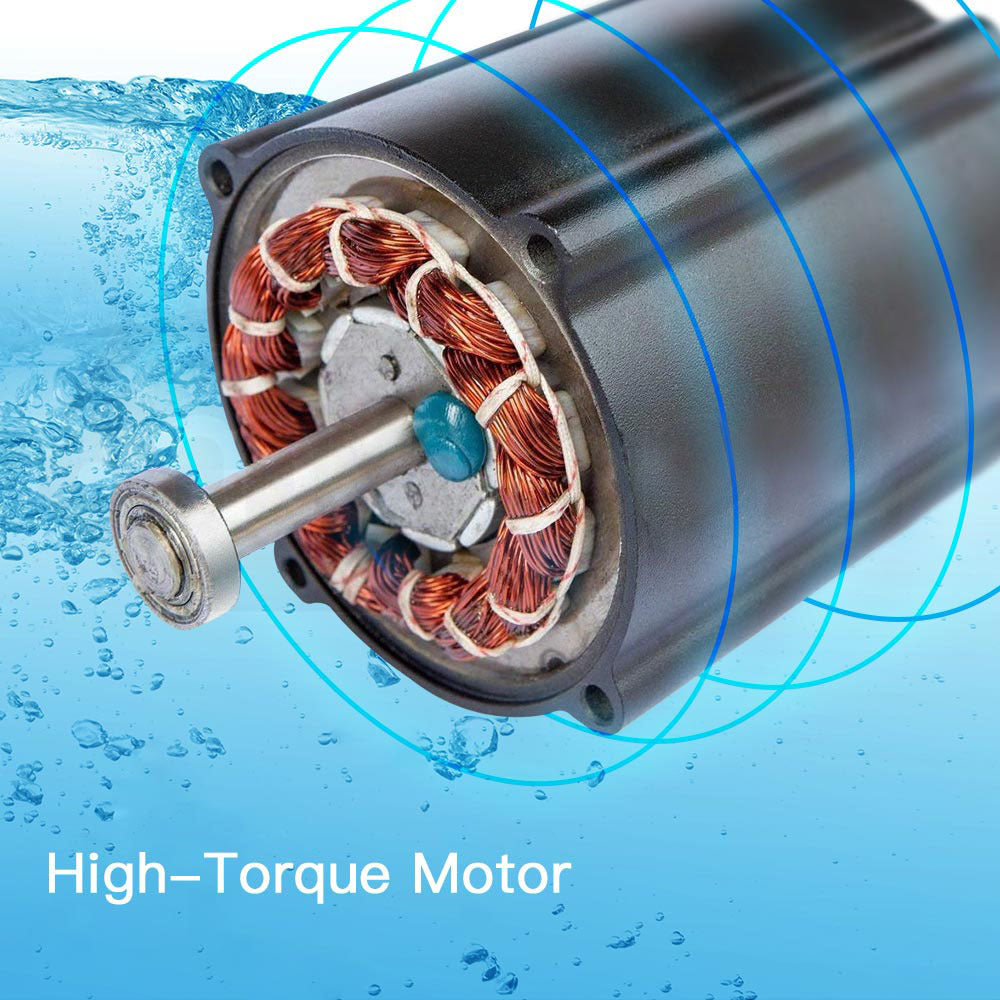 Electric Trolling Motor 20kg Thrust with 0.58m Shaft for Inflatable Boats