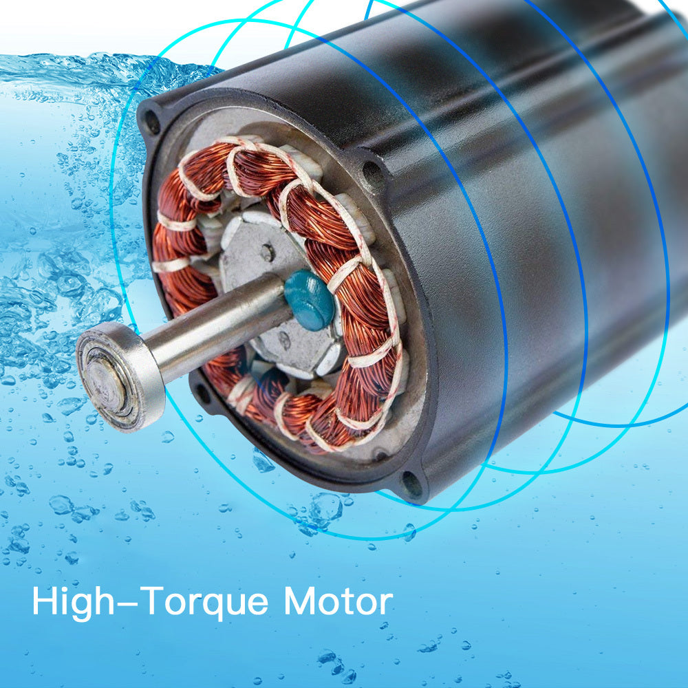 60 kg Thrust Electric Trolling Motor with 0.58m Shaft for Fishing Boats