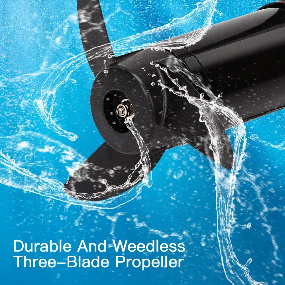 60 kg Thrust Electric Trolling Motor with 0.58m Shaft for Fishing Boats