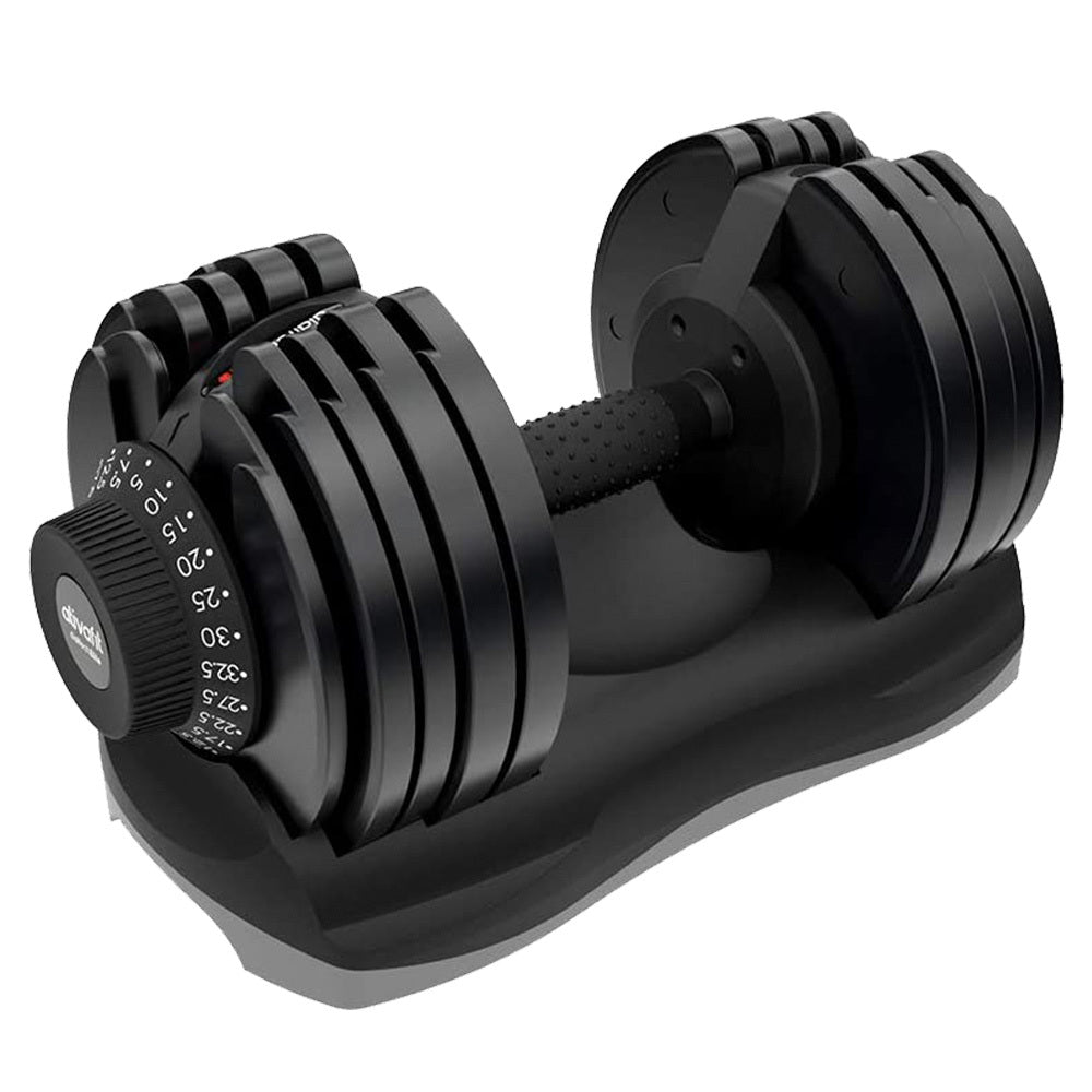 32.5kg Adjustable Dumbbell with Quick-Select Dial for Home Gym Fitness
