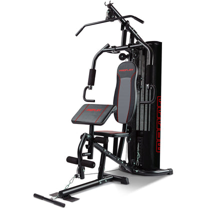 Multi-Station Compact Home Gym Set, 150lbs Weight Plates- M8000