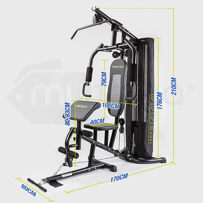Multifunctional Home Gym Station with 44.5kg Weights - M8000
