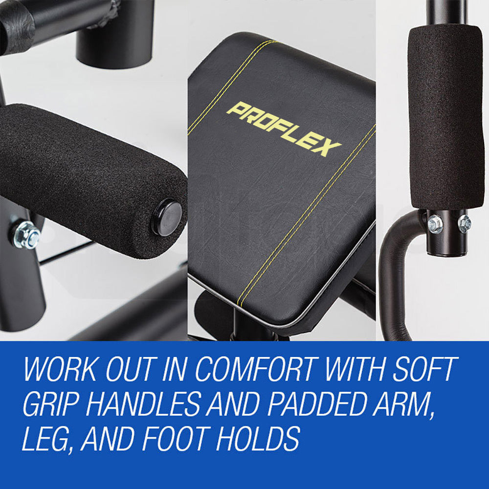 Multifunctional Home Gym Station with 44.5kg Weights - M8000