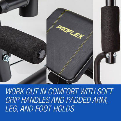 Multifunctional Home Gym Station with 44.5kg Weights - M8000