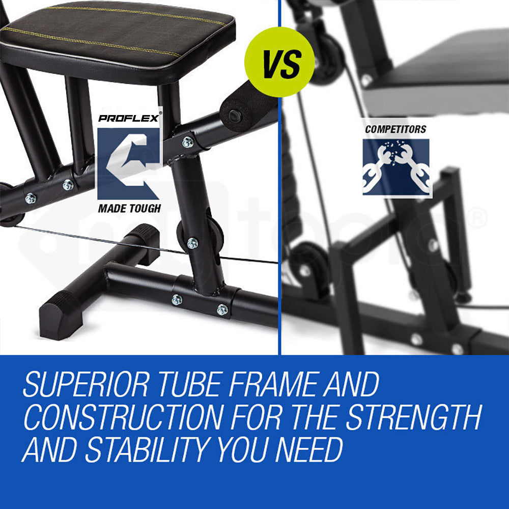 Multifunctional Home Gym Station with 44.5kg Weights - M8000