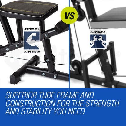 Multifunctional Home Gym Station with 44.5kg Weights - M8000