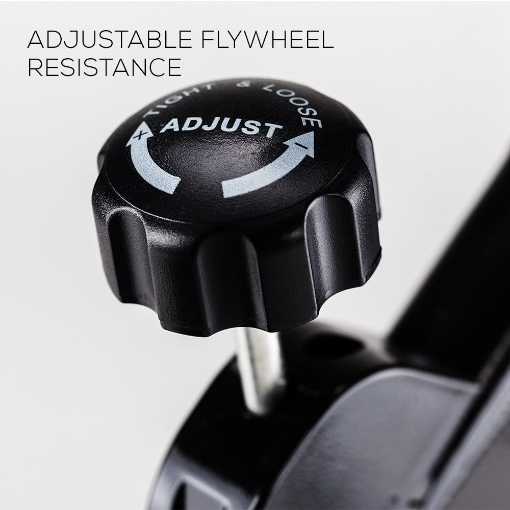 Commercial Spin Bike with 18kg Flywheel and Ergonomic Design for Home Fitness