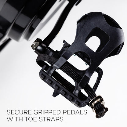 Commercial Spin Bike with 18kg Flywheel and Ergonomic Design for Home Fitness