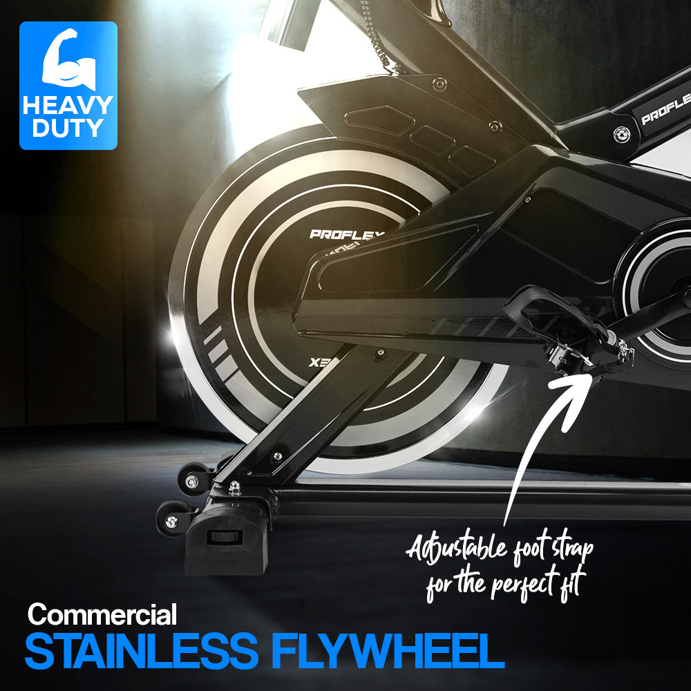 Commercial Grade Spin Bike with 0.36m Flywheel and Ergonomic Design for Home Use