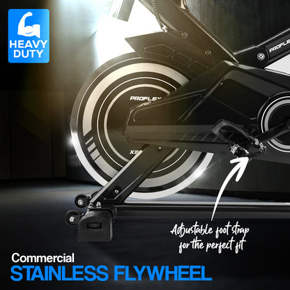Commercial Grade Spin Bike with 0.36m Flywheel and Ergonomic Design for Home Use