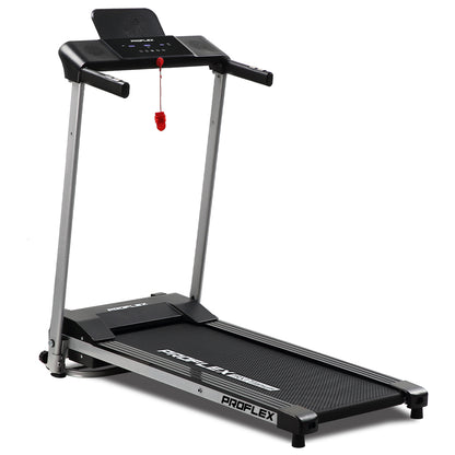 Compact Foldable Treadmill with Bluetooth & Device Stand, 1-10 km/h Speed Range
