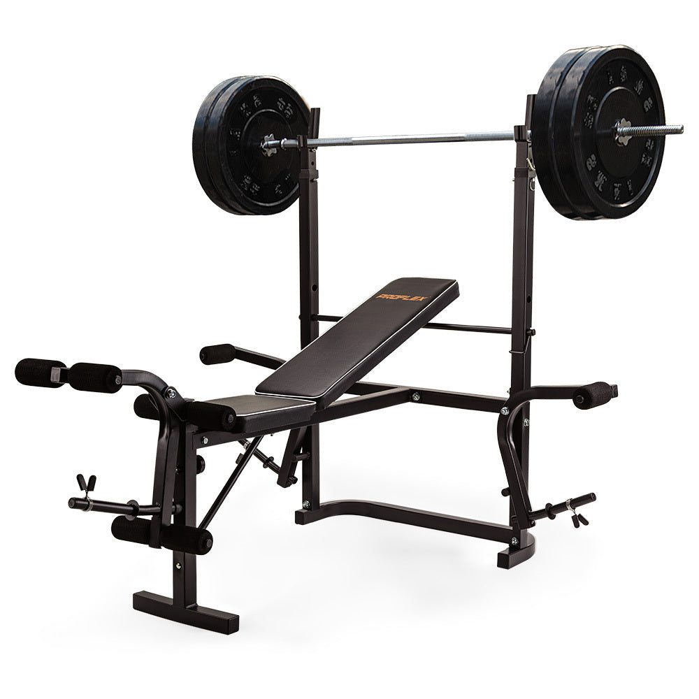 7-in-1 Multi Station Home Gym Weight Bench with Adjustable Incline