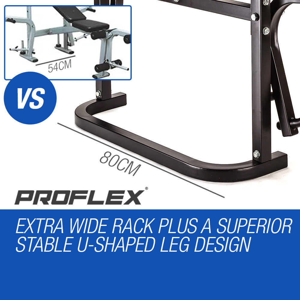 7-in-1 Multi Station Home Gym Weight Bench with Adjustable Incline