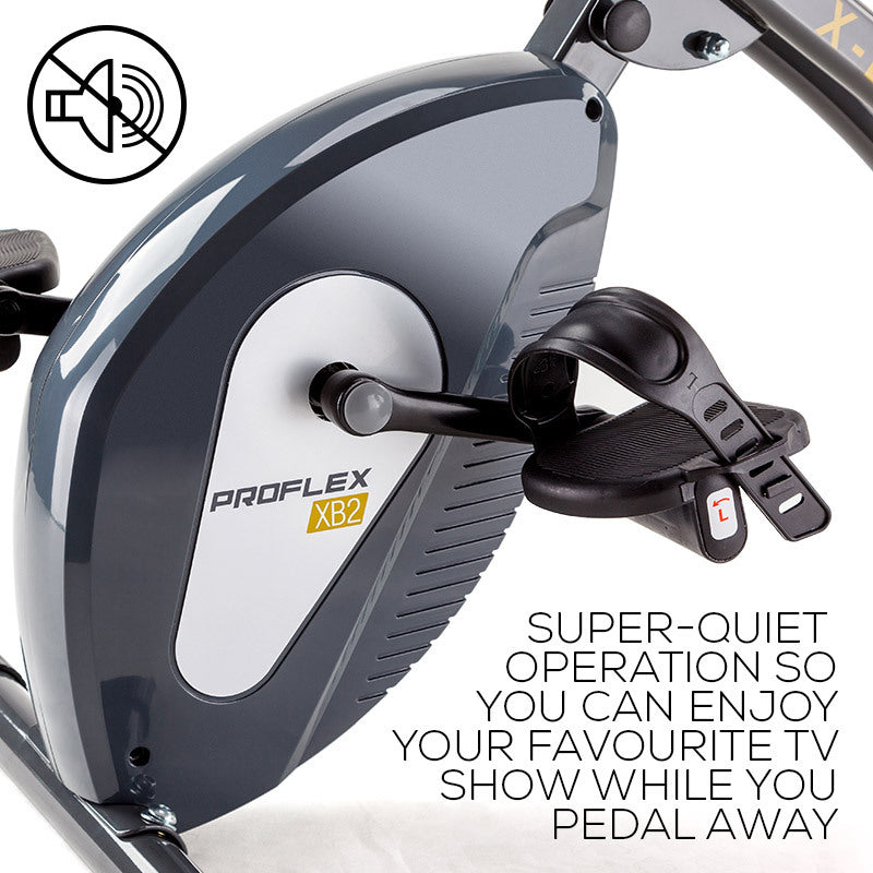 Folding Magnetic X-Bike with LCD Monitor and Adjustable Resistance, Compact 0.36m