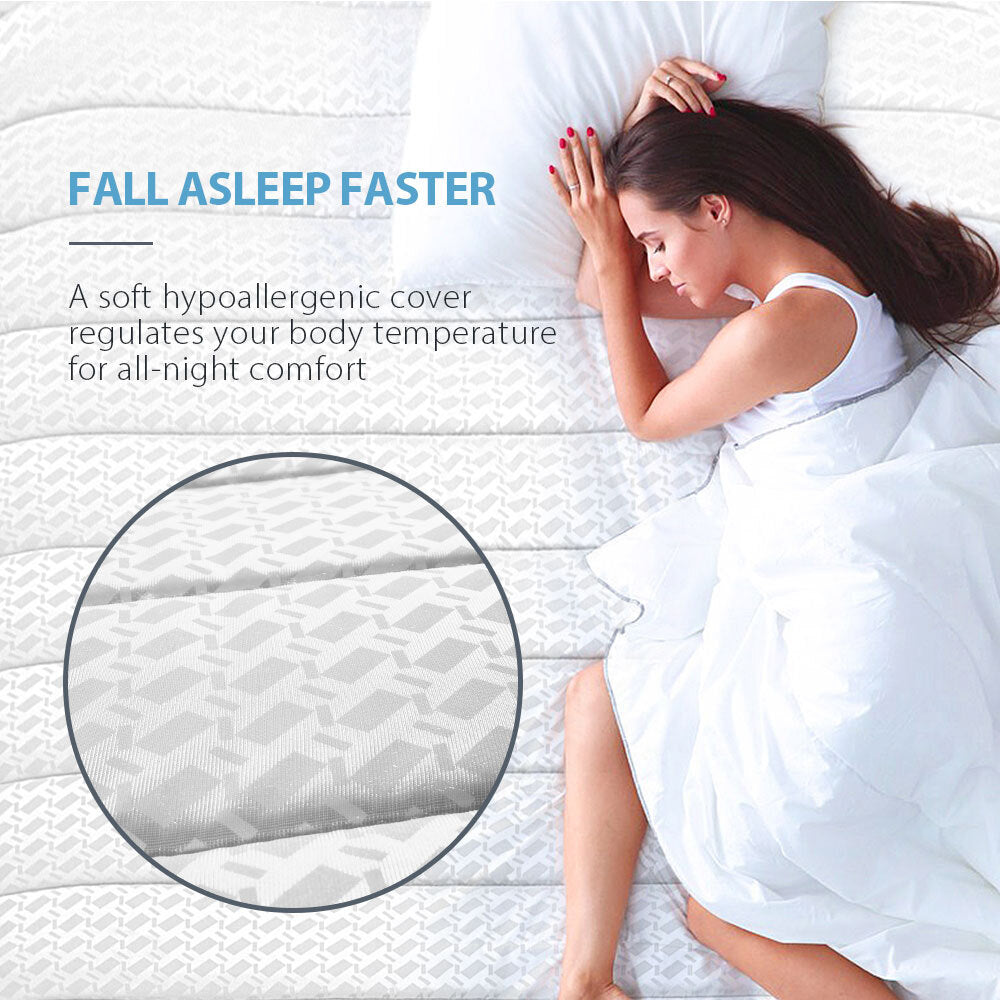 Double Mattress 0.16m Medium Firm Innerspring with Supersoft Foam Top