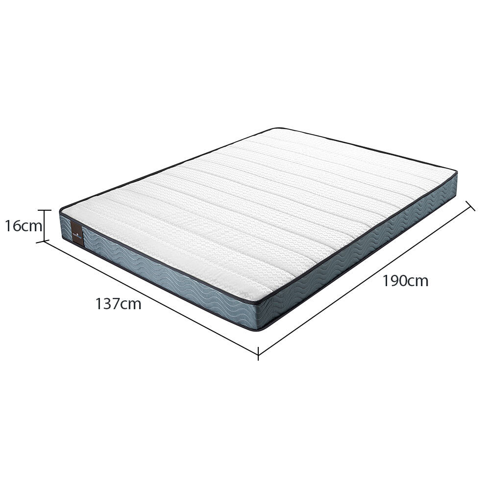 Double Mattress 0.16m Medium Firm Innerspring with Supersoft Foam Top