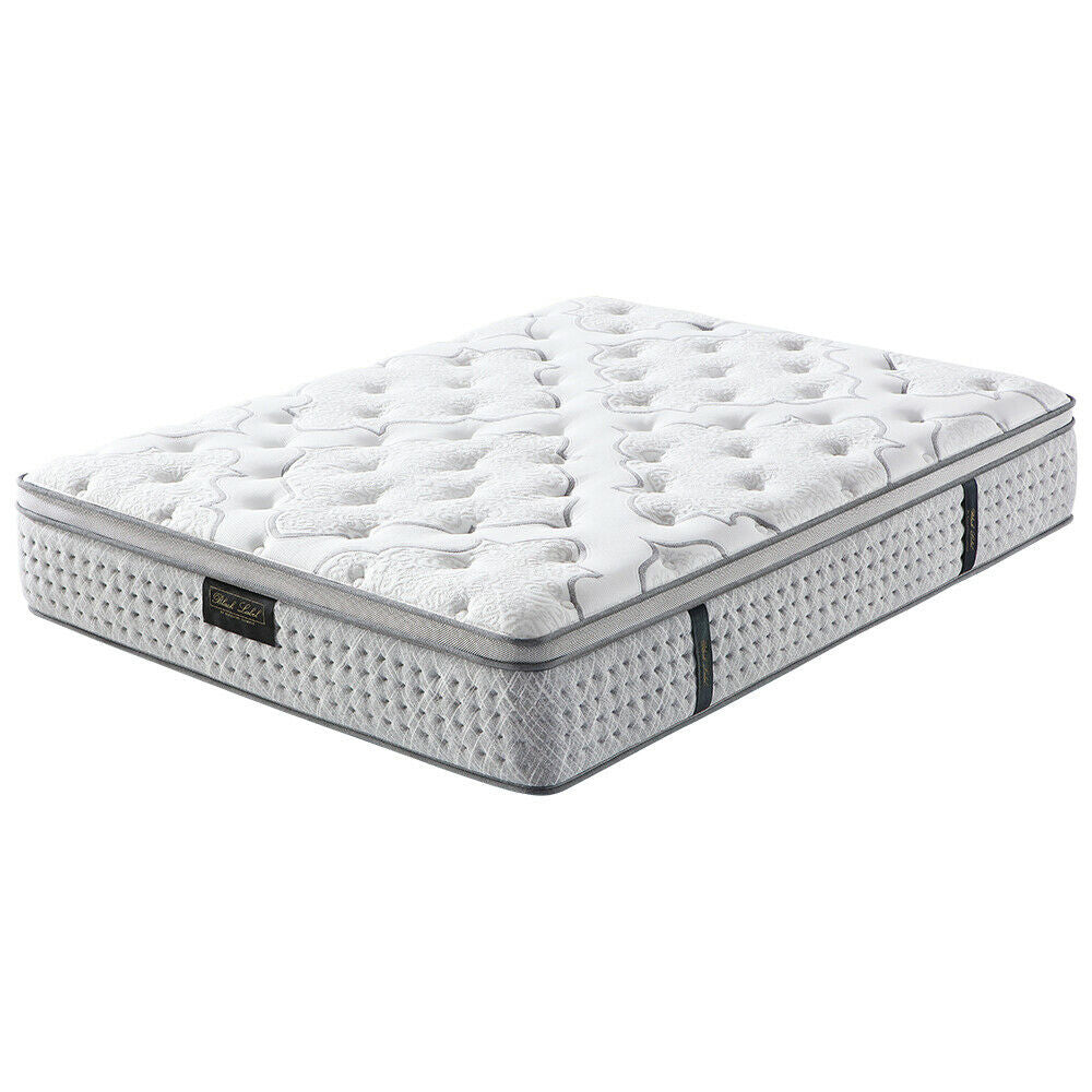 Double Size Medium Firm Mattress with Euro Top & Memory Foam, 0.34m Thick