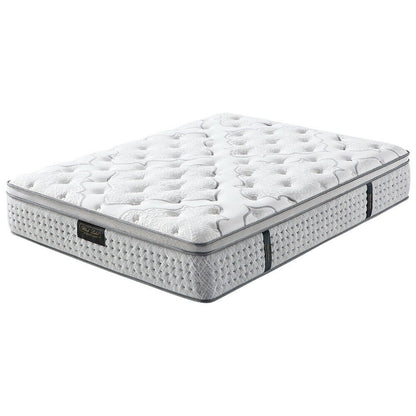 Double Size Medium Firm Mattress with Euro Top & Memory Foam, 0.34m Thick