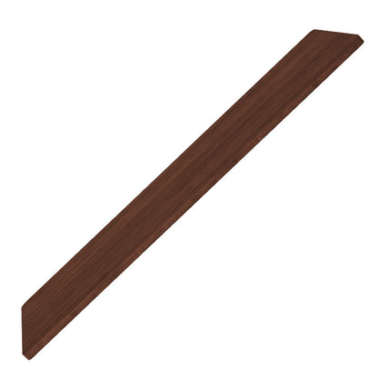 160x0.7m Premium MDF Desktop for Height Adjustable Desk, Walnut Finish