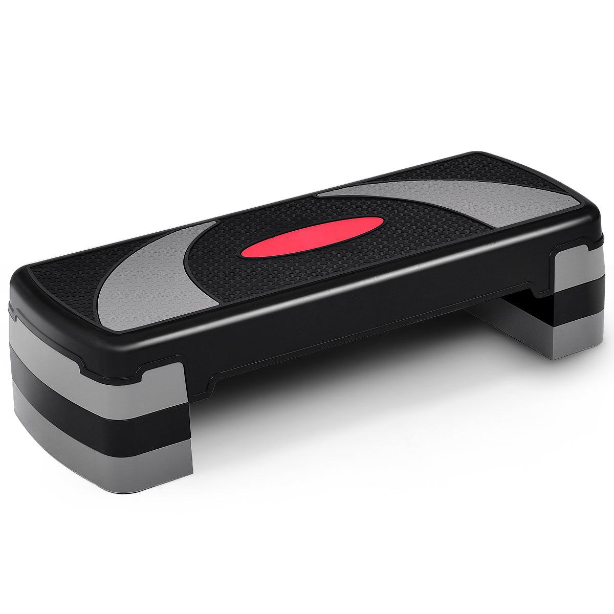 Fitness Aerobic Stepper with 10/15/20 CM Adjustable Risers