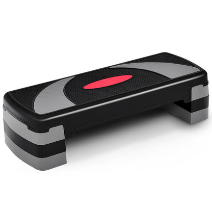 Fitness Aerobic Stepper with 10/15/20 CM Adjustable Risers