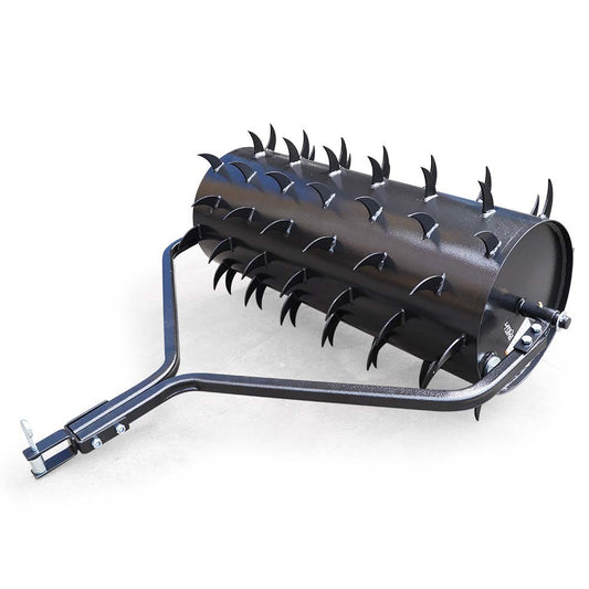 Tow-Behind Lawn Roller Spike Aerator, 0.92m Wide for Mowers & Tractors