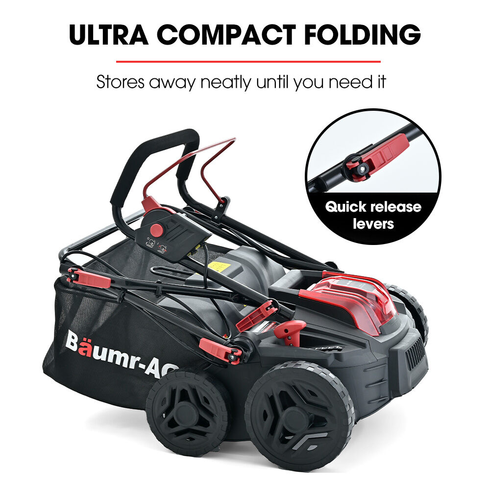 40V Cordless Lawn Scarifier & Aerator with 370mm Path, Brushless Motor