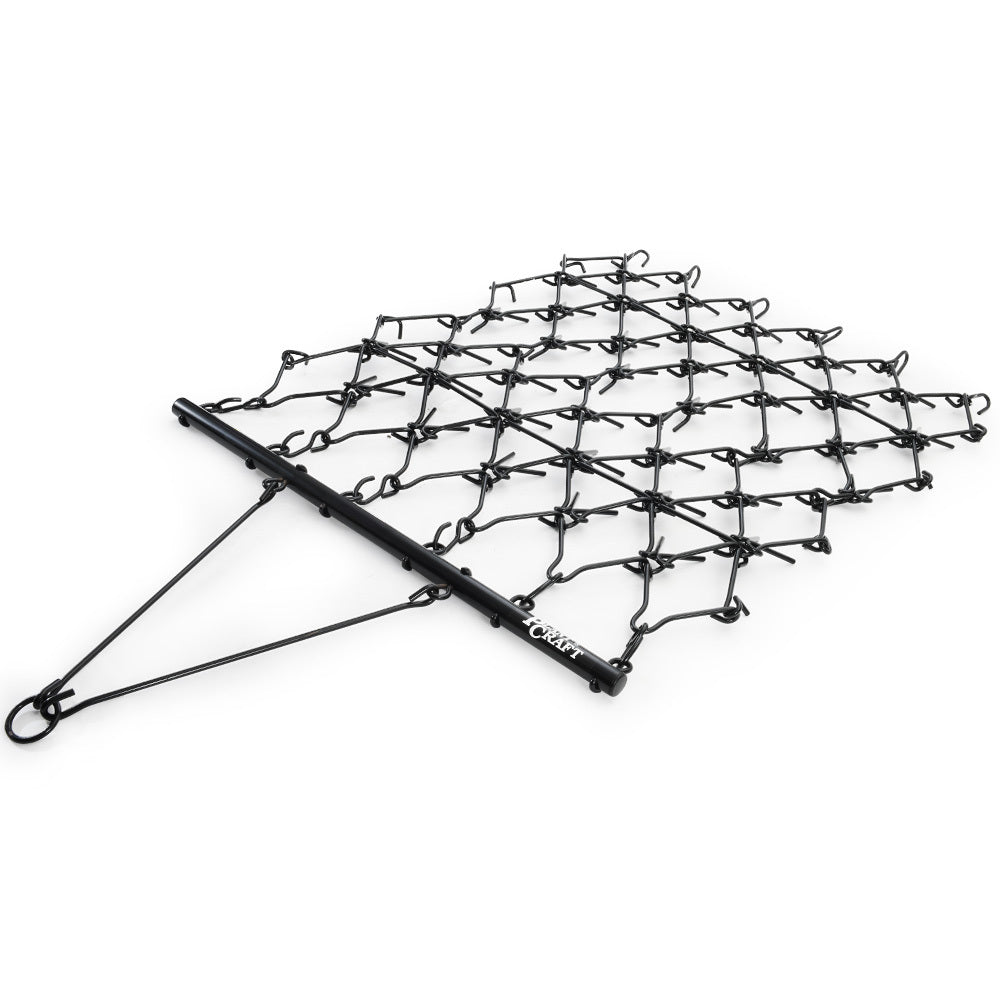 1.4m Wide Tow Behind Drag Harrow Rake for Lawn Tractor & Pasture Maintenance