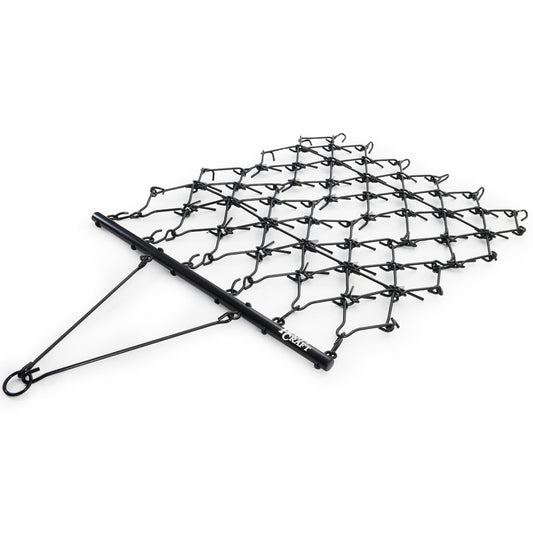 1.4m Wide Tow Behind Drag Harrow Rake for Lawn Tractor & Pasture Maintenance