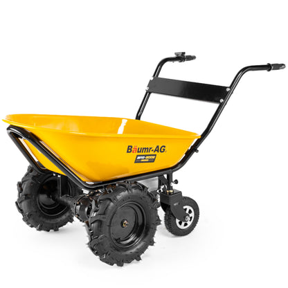 Electric Wheelbarrow with 100L Capacity, 260kg Load, 0.4m Wheels, 40V Battery