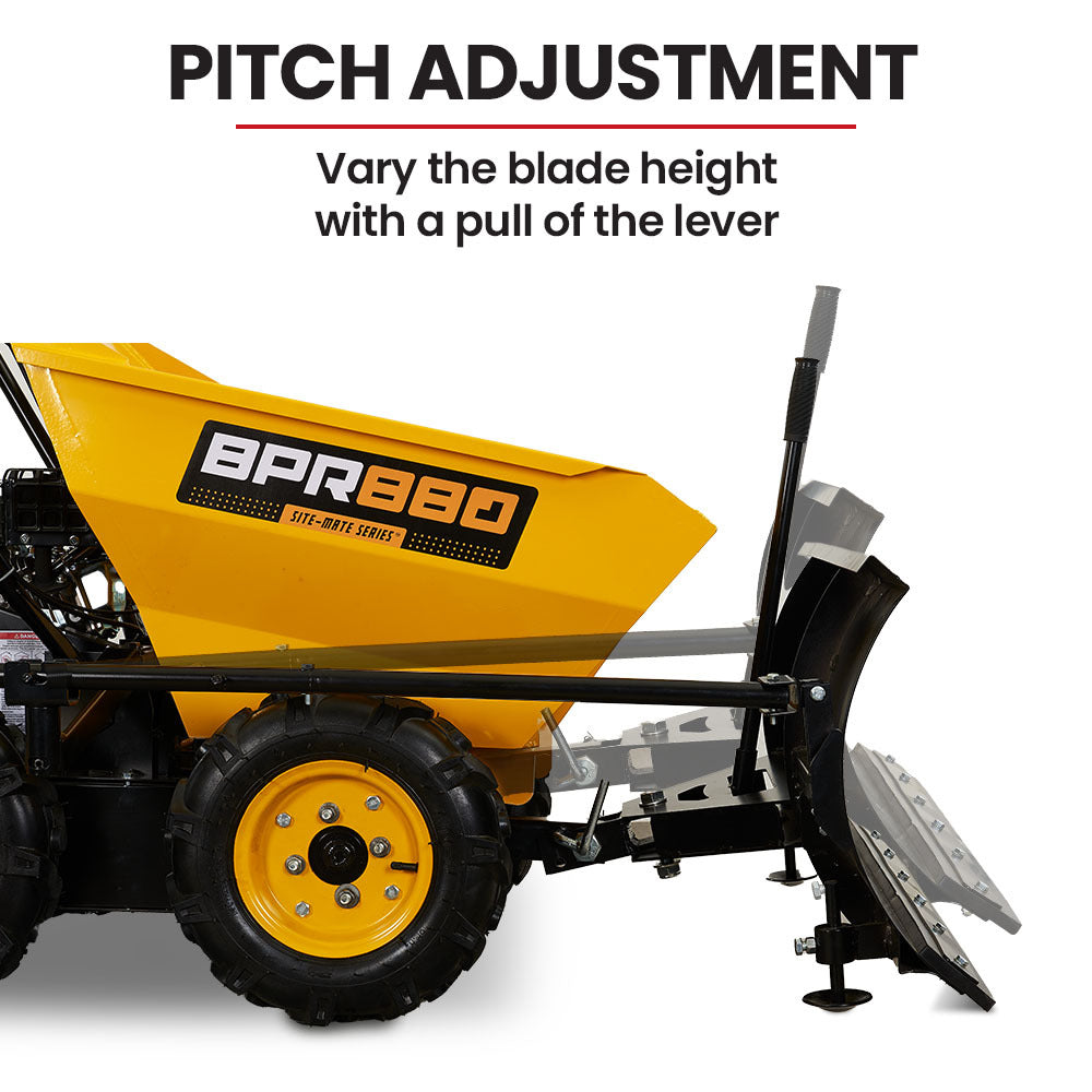 Plough Blade Leveller for BPR880/BPR890 Power Barrows, 1m Wide, Adjustable Angle